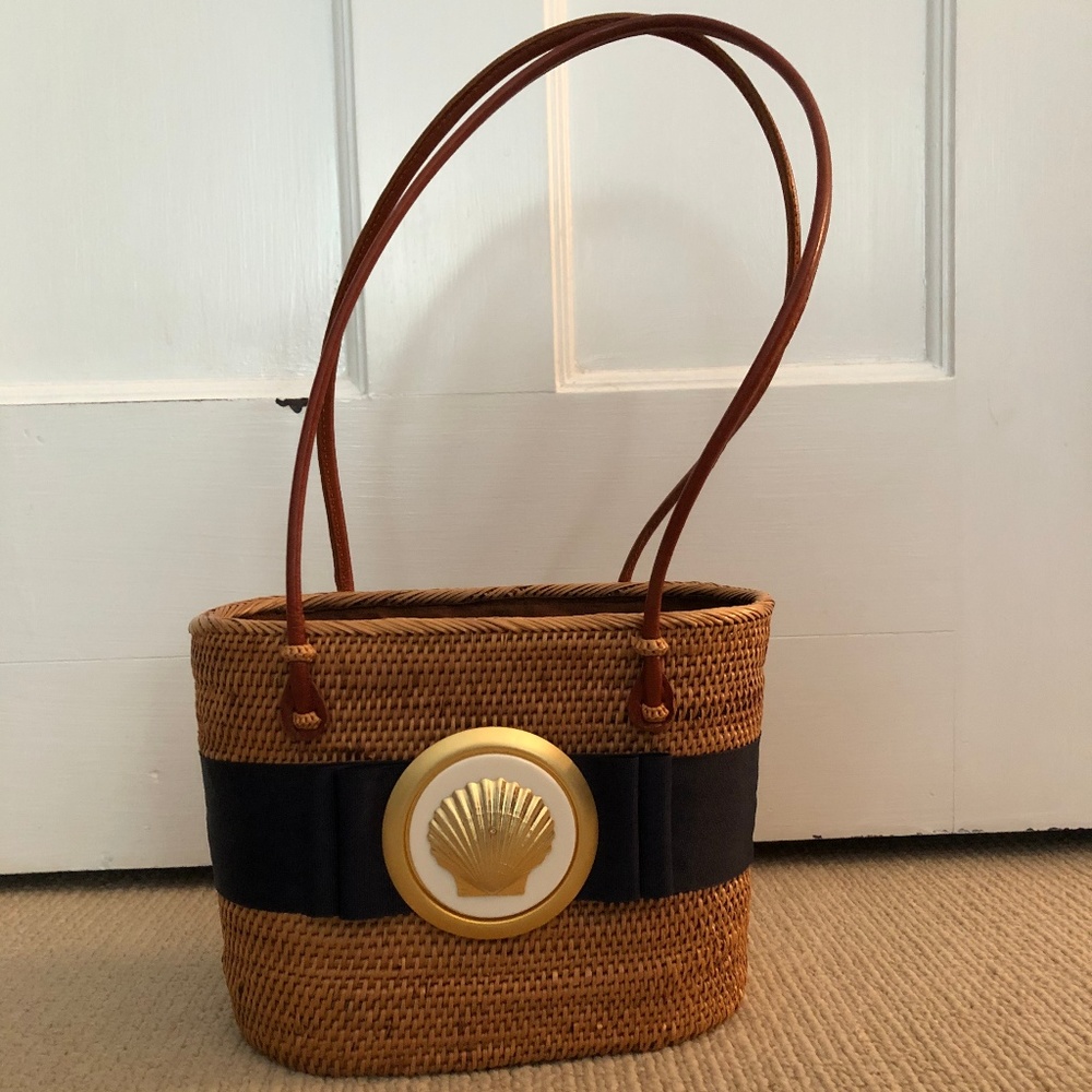 Nantucket Basket- Blue Beetle